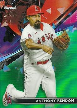 2021 Finest - Green Refractor #66 Anthony Rendon Front