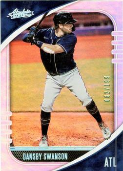 2021 Panini Absolute - Holo Silver #48 Dansby Swanson Front