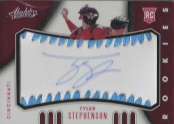 2021 Panini Absolute - Rookie Baseball Material Signatures Light Blue #174 Tyler Stephenson Front