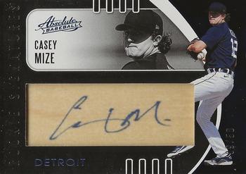 2021 Panini Absolute - Rookie Signatures Wood #122 Casey Mize Front