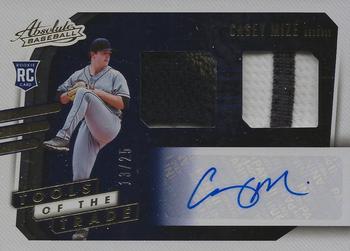 2021 Panini Absolute - Tools of the Trade Signatures 2 Swatch #TT2S-CM Casey Mize Front