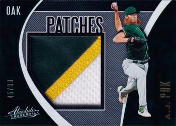 2021 Panini Absolute - Patches #PAT-AP A.J. Puk Front