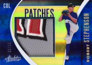 2021 Panini Absolute - Patches Spectrum Gold #PAT-RS Robert Stephenson Front