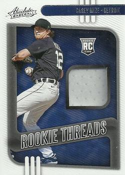2021 Panini Absolute - Rookie Threads #RT-CM Casey Mize Front
