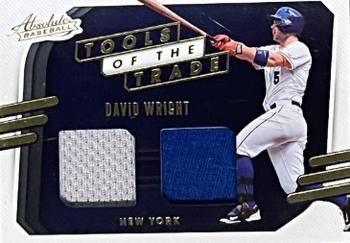 2021 Panini Absolute - Tools of the Trade 2 Swatch #TT2-DW David Wright Front