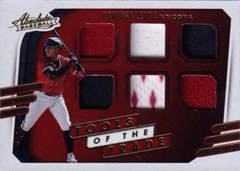2021 Panini Absolute - Tools of the Trade 6 Swatch #TT6-DL Domingo Leyba Front