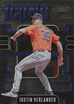 2021 Panini Absolute - Icons #I-6 Justin Verlander Front