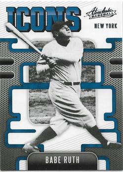 2021 Panini Absolute - Icons Retail #I-1 Babe Ruth Front