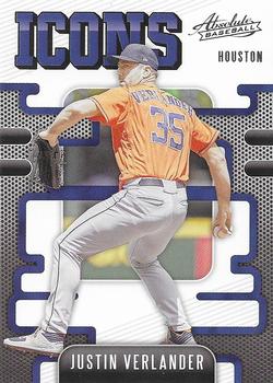 2021 Panini Absolute - Icons Retail #I-6 Justin Verlander Front