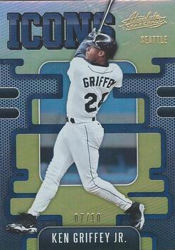 2021 Panini Absolute - Icons Holo Gold #I-3 Ken Griffey Jr. Front