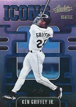 2021 Panini Absolute - Icons Holo Black #I-3 Ken Griffey Jr. Front