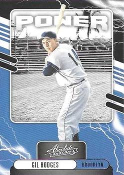 2021 Panini Absolute - Power Retail #PO-4 Gil Hodges Front