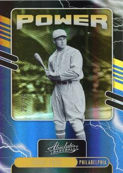 2021 Panini Absolute - Power Spectrum Gold #PO-3 Jimmie Foxx Front