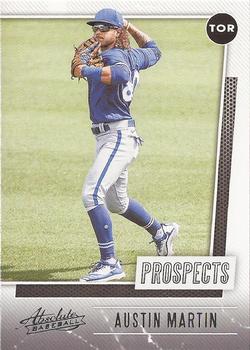 2021 Panini Absolute - Prospects Retail #P-9 Austin Martin Front
