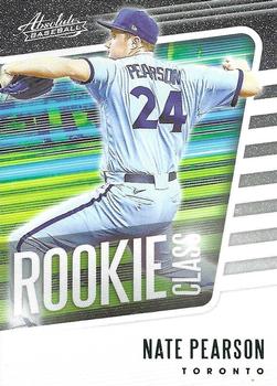 2021 Panini Absolute - Rookie Class Green #RC-5 Nate Pearson Front