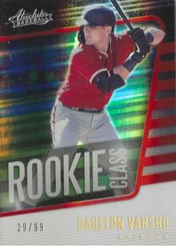 2021 Panini Absolute - Rookie Class Red #RC-22 Daulton Varsho Front