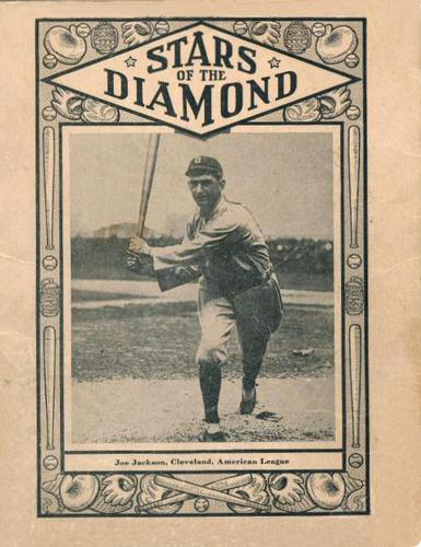 1924 Stars of the Diamond Notebook Covers #NNO Joe Jackson Front