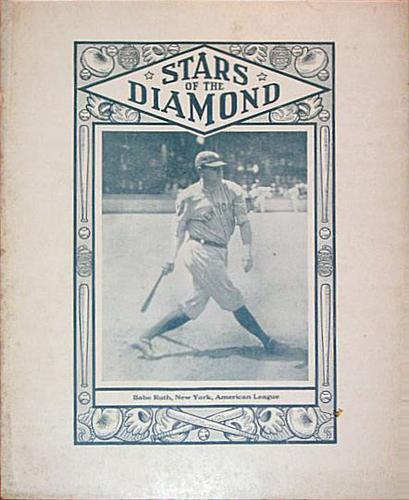 1924 Stars of the Diamond Notebook Covers #NNO Babe Ruth Front