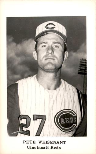 1962 Cincinnati Reds Postcards #NNO Pete Whisenant Front