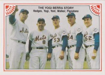 1987 1983 ASA Collectors Kits Reprints #10 Yogi Berra Front