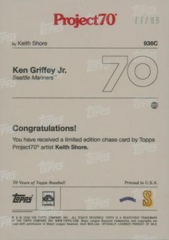 2021-22 Topps Project70 - Chase Foil #936C Ken Griffey Jr. Back