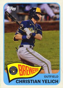 2021 Topps - 1965 Topps Redux #T65-29 Christian Yelich Front