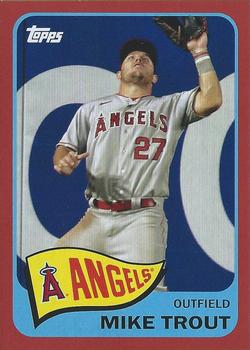 2021 Topps - 1965 Topps Redux Red #T65-3 Mike Trout Front