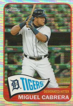 2021 Topps - 1965 Topps Redux Chrome #TC65-22 Miguel Cabrera Front