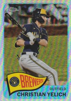2021 Topps - 1965 Topps Redux Chrome #TH65-29 Christian Yelich Front