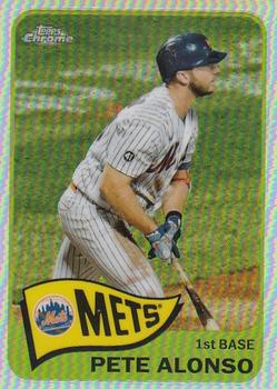 2021 Topps - 1965 Topps Redux Chrome #TH65-31 Pete Alonso Front