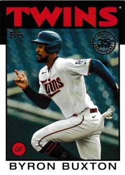 2021 Topps - 1986 Topps Baseball 35th Anniversary (Series Two) #86B-15 Byron Buxton Front