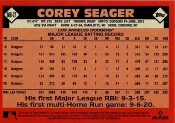 2021 Topps - 1986 Topps Baseball 35th Anniversary (Series Two) #86B-27 Corey Seager Back