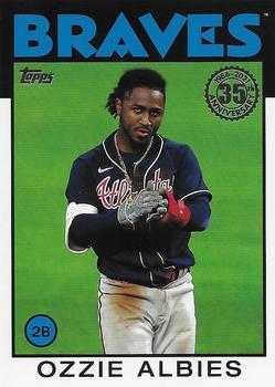 2021 Topps - 1986 Topps Baseball 35th Anniversary (Series Two) #86B-28 Ozzie Albies Front