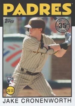 2021 Topps - 1986 Topps Baseball 35th Anniversary (Series Two) #86B-43 Jake Cronenworth Front