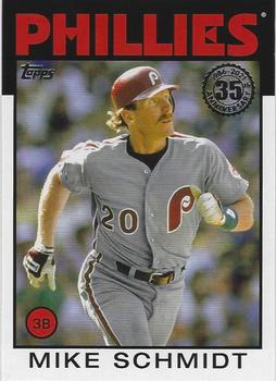 2021 Topps - 1986 Topps Baseball 35th Anniversary (Series Two) #86B-46 Mike Schmidt Front