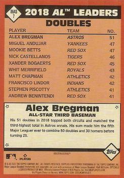2021 Topps - 1986 Topps Baseball 35th Anniversary All-Stars #86AS-7 Alex Bregman Back