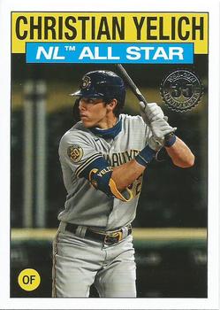 2021 Topps - 1986 Topps Baseball 35th Anniversary All-Stars #86AS-27 Christian Yelich Front