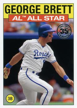 2021 Topps - 1986 Topps Baseball 35th Anniversary All-Stars #86AS-28 George Brett Front