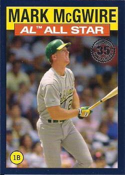2021 Topps - 1986 Topps Baseball 35th Anniversary All-Stars Blue #86AS-32 Mark McGwire Front