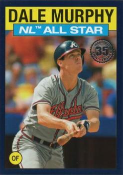 2021 Topps - 1986 Topps Baseball 35th Anniversary All-Stars Blue #86AS-45 Dale Murphy Front