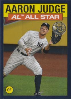 2021 Topps - 1986 Topps Baseball 35th Anniversary All-Stars Blue #86AS-50 Aaron Judge Front