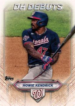 2021 Topps - DH Debuts #DHD-7 Howie Kendrick Front
