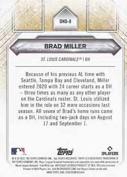 2021 Topps - DH Debuts #DHD-8 Brad Miller Back