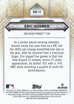 2021 Topps - DH Debuts #DHD-13 Eric Hosmer Back