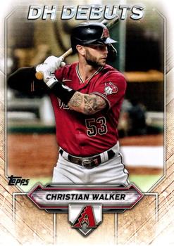 2021 Topps - DH Debuts #DHD-15 Christian Walker Front