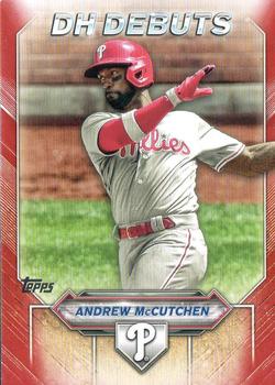 2021 Topps - DH Debuts Red #DHD-6 Andrew McCutchen Front