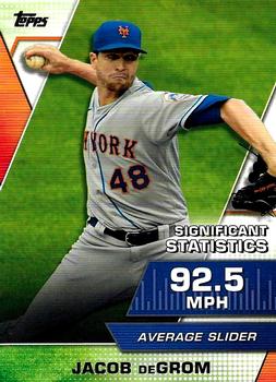 2021 Topps - Significant Statistics #SS-20 Jacob deGrom Front