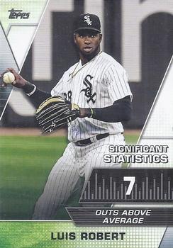 2021 Topps - Significant Statistics #SS-23 Luis Robert Front