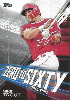 2021 Topps - Zero to Sixty #ZTS-5 Mike Trout Front