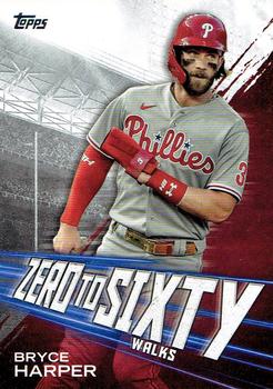 2021 Topps - Zero to Sixty #ZTS-19 Bryce Harper Front